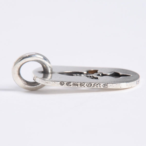 極美品 CHROME HEARTS クロムハーツ D TAG SML FLE DAG フレアダガー ドッグタグ スモール ペンダントトップ 重量約8.66g 中古 4a007932