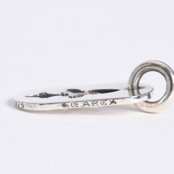 極美品 CHROME HEARTS クロムハーツ D TAG SML FLE DAG フレアダガー ドッグタグ スモール ペンダントトップ 重量約8.66g 中古 4a007932