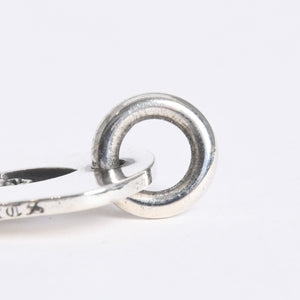 極美品 CHROME HEARTS クロムハーツ D TAG SML FLE DAG フレアダガー ドッグタグ スモール ペンダントトップ 重量約8.66g 中古 4a007932