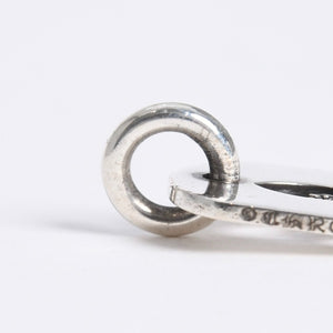 極美品 CHROME HEARTS クロムハーツ D TAG SML FLE DAG フレアダガー ドッグタグ スモール ペンダントトップ 重量約8.66g 中古 4a007932