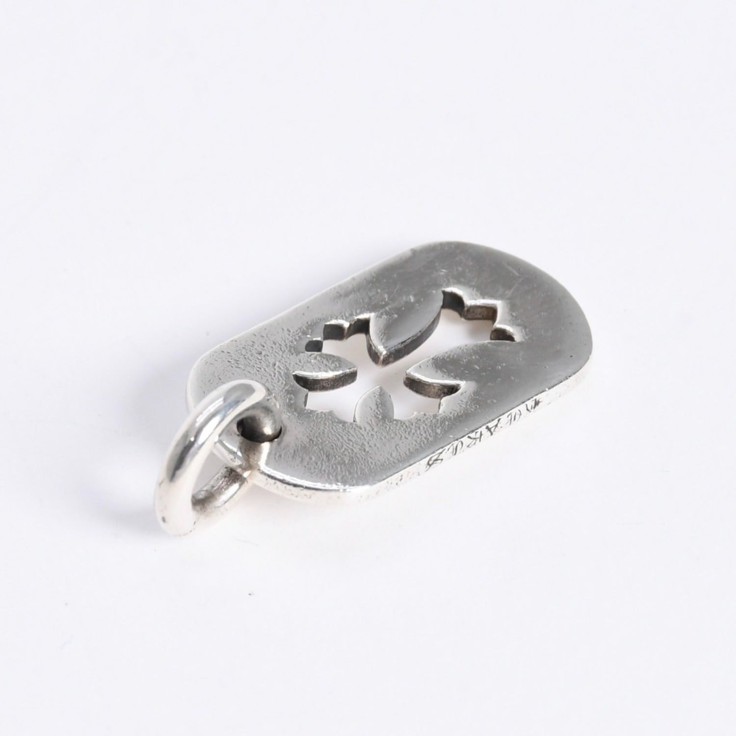 極美品 CHROME HEARTS クロムハーツ D TAG SML CO CRS カットアウト