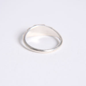 極美品 CHROME HEARTS クロムハーツ TINY PYRAMID RING タイニーピラミッド リング CHプラス 重量約2.13g サイズ8.5号 中古 4a008206