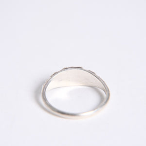 極美品 CHROME HEARTS クロムハーツ TINY PYRAMID RING タイニーピラミッド リング CHプラス 重量約2.13g サイズ8.5号 中古 4a008206