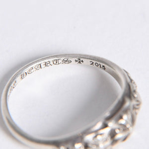 極美品 CHROME HEARTS クロムハーツ TINY PYRAMID RING タイニーピラミッド リング CHプラス 重量約2.13g サイズ8.5号 中古 4a008206