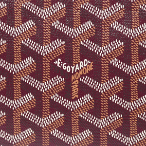 新品同様 GOYARD ゴヤール セナGM クラッチバッグ ボルドー ゴヤールディンキャンバス シルバー金具 SENAT2GMLTY07CL07P 中古 4a007937