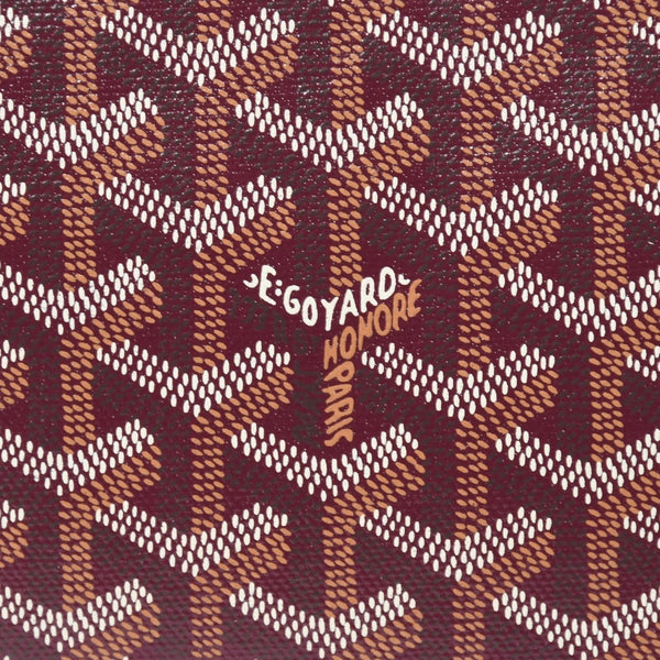 新品同様 GOYARD ゴヤール セナGM クラッチバッグ ボルドー ゴヤールディンキャンバス シルバー金具 SENAT2GMLTY07CL07P 中古 4a007937