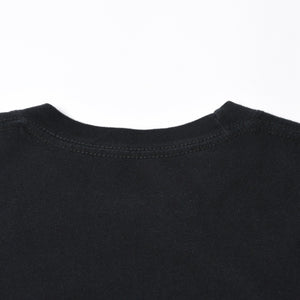 極美品 CHROME HEARTS クロムハーツ 半袖Tシャツ サイズS CHプラス ホースシュー ブラック ホワイト 香港限定 中古 4a007761