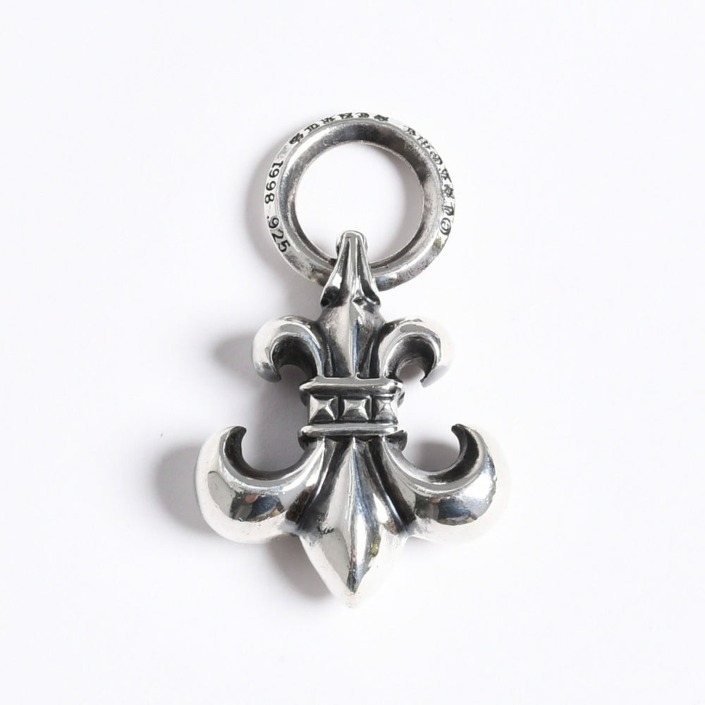 極美品 CHROME HEARTS クロムハーツ BS FLUER LARGE BSフレア ラージ ペンダントトップ 重量約26.36g シルバー925 中古 4a008149