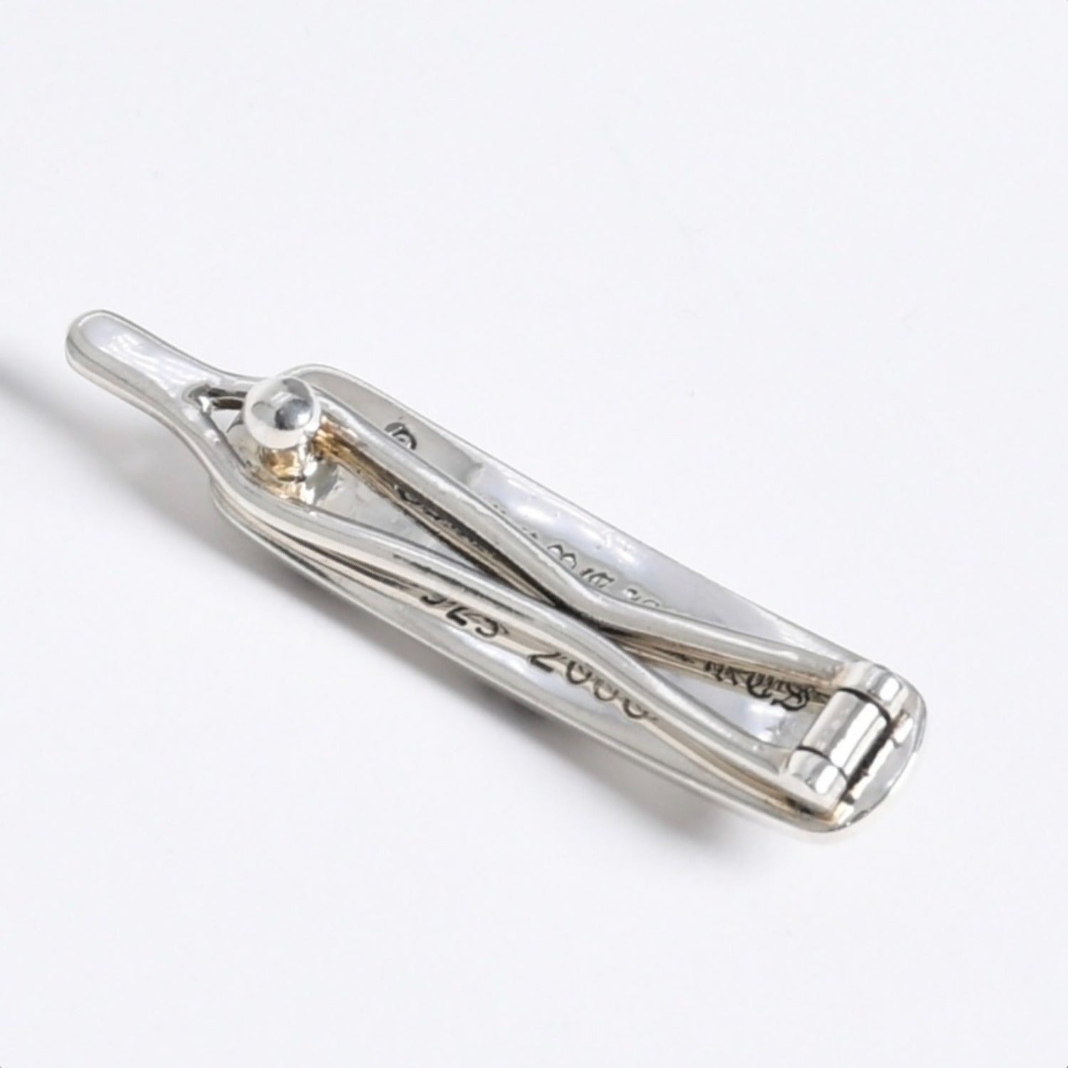 極美品 CHROME HEARTS クロムハーツ HAIR BARRETTE 3 CROSS ヘア