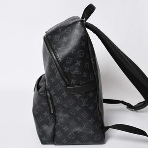 新品同様品 LOUIS VUITTON ルイヴィトン リュック デイパック ディスカバリー・バックパック PM ブラック シルバー金具 モノグラムエクリプス M22558 中古 4a007750