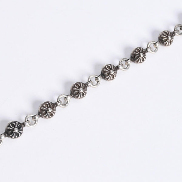 極美品 CHROME HEARTS クロムハーツ #1 エクストラロング 2クリップ クロスボール ウォレットチェーン 重量220.5g 36リンク 中古 4a008235