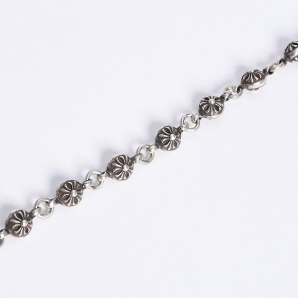 極美品 CHROME HEARTS クロムハーツ #1 エクストラロング 2クリップ クロスボール ウォレットチェーン 重量220.5g 36リンク 中古 4a008235