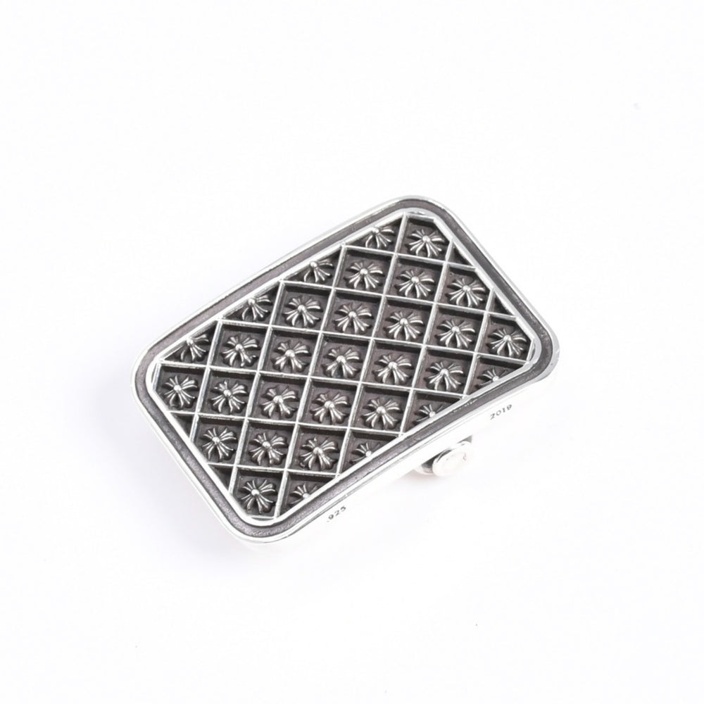極美品 CHROME HEARTS クロムハーツ 1.0 BKCL MATH PLUS 1.0 マス プラス バックル 重量約91.25g シルバー925 中古 4a008211