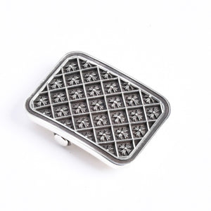 極美品 CHROME HEARTS クロムハーツ 1.0 BKCL MATH PLUS 1.0 マス プラス バックル 重量約91.25g シルバー925 中古 4a008211