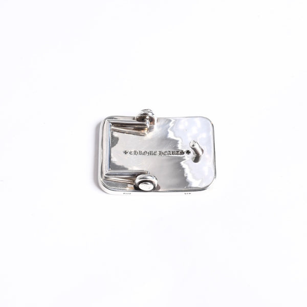 極美品 CHROME HEARTS クロムハーツ 1.0 BKCL MATH PLUS 1.0 マス プラス バックル 重量約91.25g シルバー925 中古 4a008211