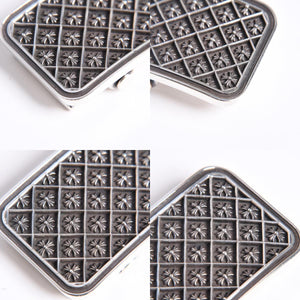 極美品 CHROME HEARTS クロムハーツ 1.0 BKCL MATH PLUS 1.0 マス プラス バックル 重量約91.25g シルバー925 中古 4a008211