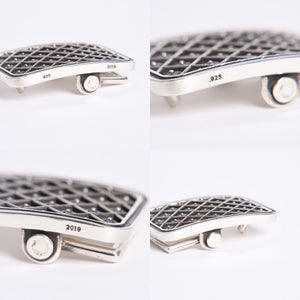 極美品 CHROME HEARTS クロムハーツ 1.0 BKCL MATH PLUS 1.0 マス プラス バックル 重量約91.25g シルバー925 中古 4a008211