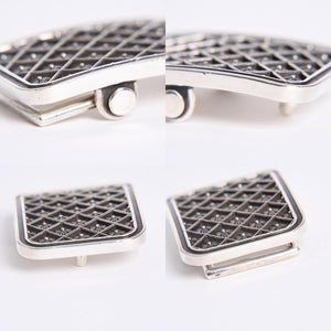 極美品 CHROME HEARTS クロムハーツ 1.0 BKCL MATH PLUS 1.0 マス プラス バックル 重量約91.25g シルバー925 中古 4a008211
