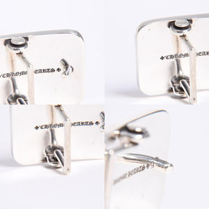 極美品 CHROME HEARTS クロムハーツ 1.0 BKCL MATH PLUS 1.0 マス プラス バックル 重量約91.25g シルバー925 中古 4a008211