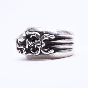 CHROME HEARTS クロムハーツ DAGGER HEART ダガーハート リング 指輪 重量約38.86g サイズ24号 925刻印 シルバー925 美品 中古 4a007981