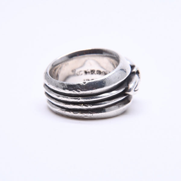 CHROME HEARTS クロムハーツ DAGGER HEART ダガーハート リング 指輪 重量約38.86g サイズ24号 925刻印 シルバー925 美品 中古 4a007981