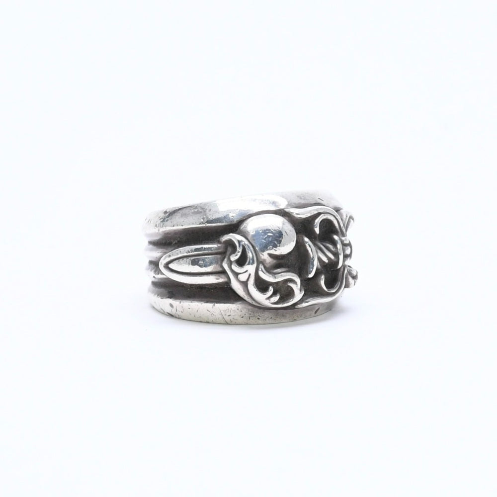 CHROME HEARTS クロムハーツ DAGGER HEART ダガーハート リング 指輪 重量約31.14g サイズ25号 925刻印 シルバー925 美品 中古 4a007980
