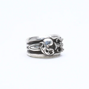CHROME HEARTS クロムハーツ DAGGER HEART ダガーハート リング 指輪 重量約31.14g サイズ25号 925刻印 シルバー925 美品 中古 4a007980
