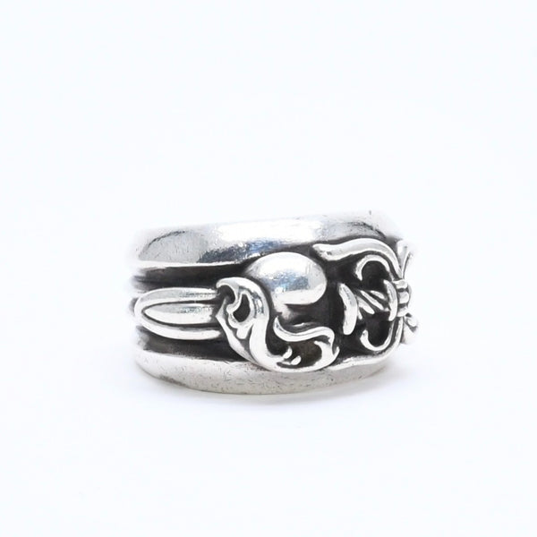 CHROME HEARTS クロムハーツ DAGGER HEART ダガーハート リング 指輪 重量約38.86g サイズ24号 925刻印 シルバー925 美品 中古 4a007981