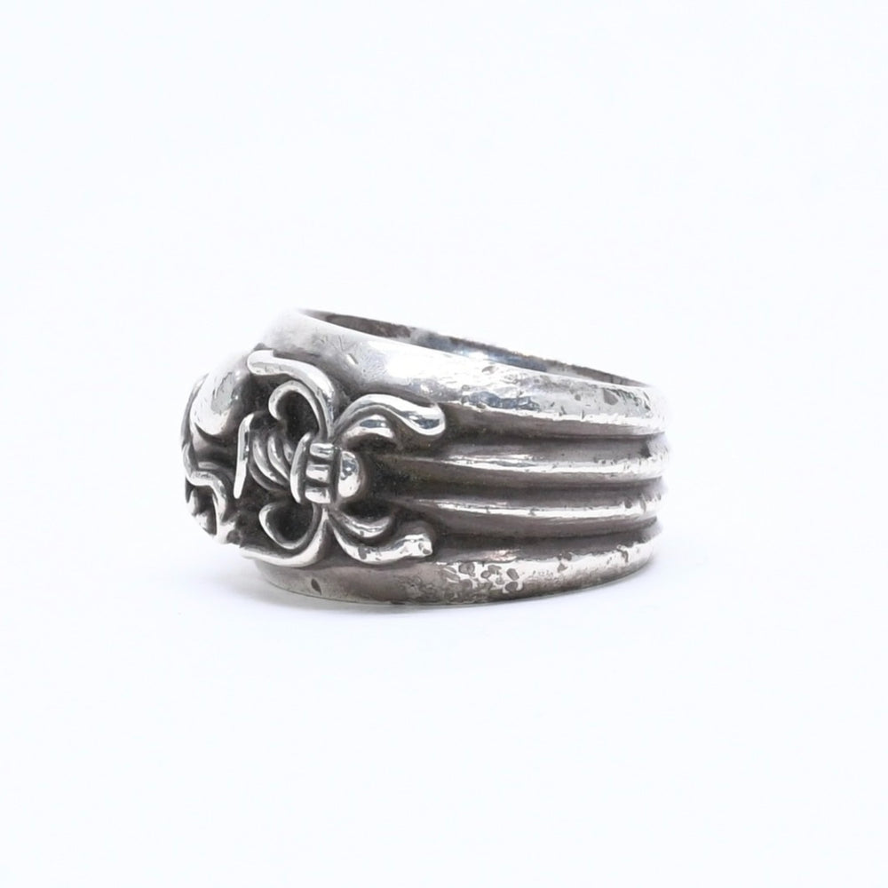 CHROME HEARTS クロムハーツ DAGGER HEART ダガーハート リング 指輪 重量約31.14g サイズ25号 925刻印 シルバー925 美品 中古 4a007980