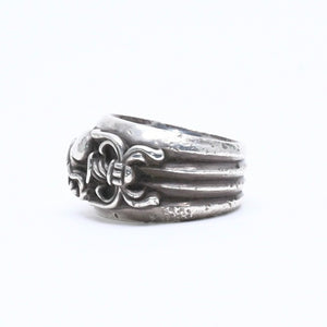 CHROME HEARTS クロムハーツ DAGGER HEART ダガーハート リング 指輪 重量約31.14g サイズ25号 925刻印 シルバー925 美品 中古 4a007980