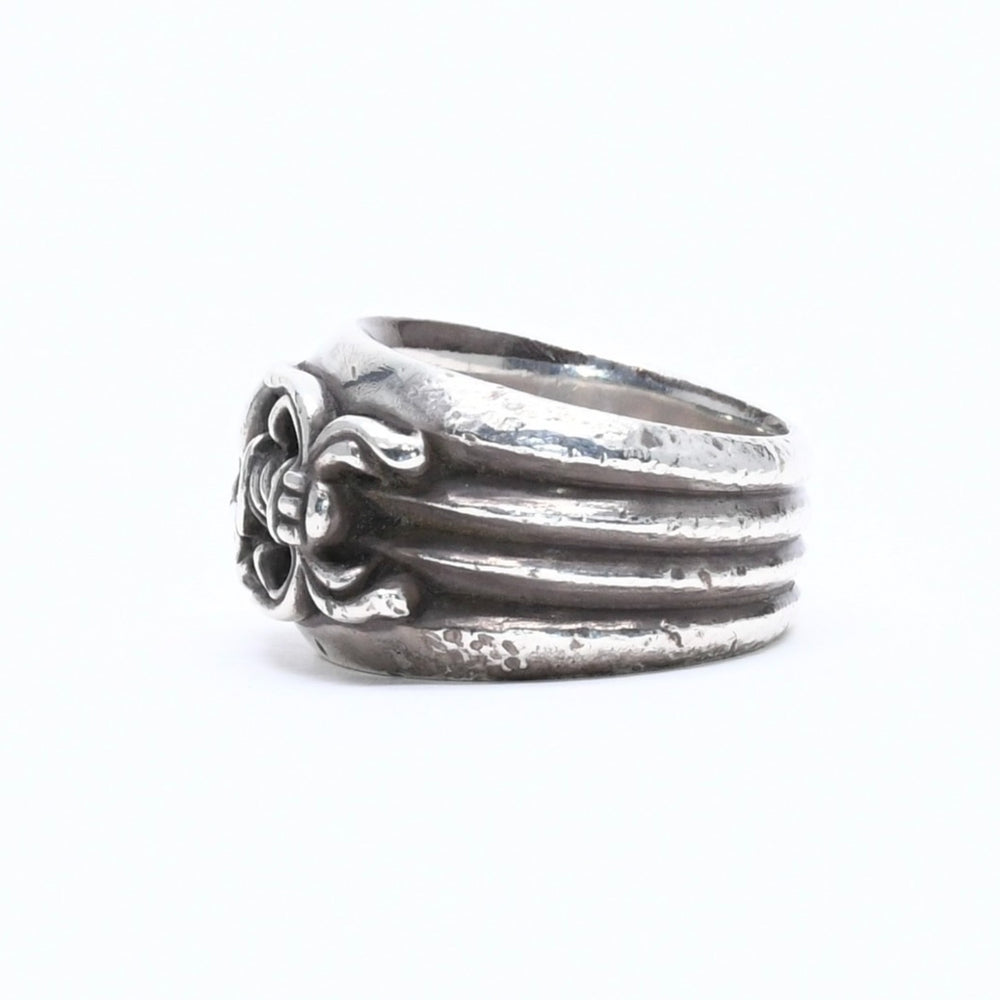 CHROME HEARTS クロムハーツ DAGGER HEART ダガーハート リング 指輪 重量約31.14g サイズ25号 925刻印 シルバー925 美品 中古 4a007980