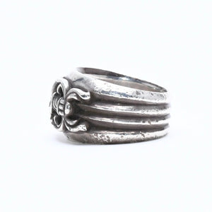 CHROME HEARTS クロムハーツ DAGGER HEART ダガーハート リング 指輪 重量約31.14g サイズ25号 925刻印 シルバー925 美品 中古 4a007980
