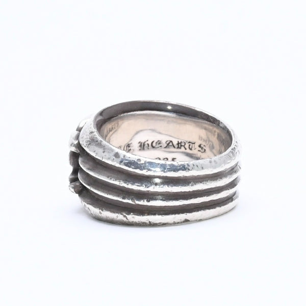 CHROME HEARTS クロムハーツ DAGGER HEART ダガーハート リング 指輪 重量約31.14g サイズ25号 925刻印 シルバー925 美品 中古 4a007980