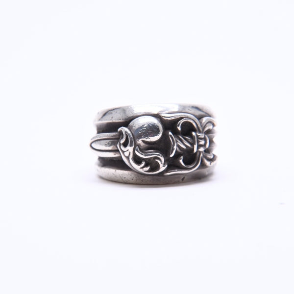 CHROME HEARTS クロムハーツ DAGGER HEART ダガーハート リング 指輪 重量約31.14g サイズ25号 925刻印 シルバー925 美品 中古 4a007980