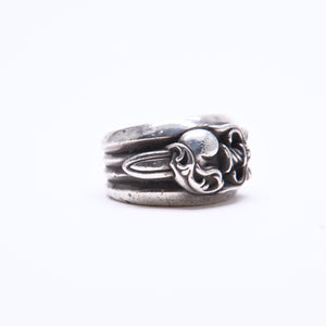 CHROME HEARTS クロムハーツ DAGGER HEART ダガーハート リング 指輪 重量約31.14g サイズ25号 925刻印 シルバー925 美品 中古 4a007980