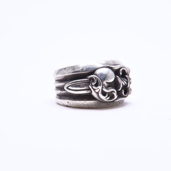 CHROME HEARTS クロムハーツ DAGGER HEART ダガーハート リング 指輪 重量約31.14g サイズ25号 925刻印 シルバー925 美品 中古 4a007980