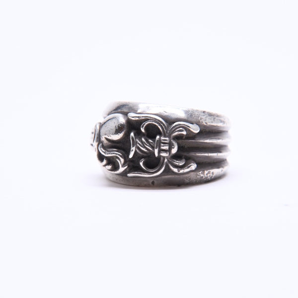 CHROME HEARTS クロムハーツ DAGGER HEART ダガーハート リング 指輪 重量約31.14g サイズ25号 925刻印 シルバー925 美品 中古 4a007980