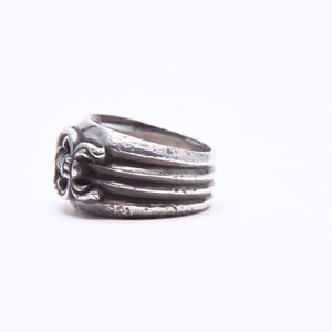 CHROME HEARTS クロムハーツ DAGGER HEART ダガーハート リング 指輪 重量約31.14g サイズ25号 925刻印 シルバー925 美品 中古 4a007980
