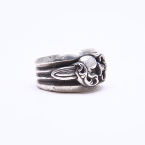 CHROME HEARTS クロムハーツ DAGGER HEART ダガーハート リング 指輪 重量約31.14g サイズ25号 925刻印 シルバー925 美品 中古 4a007980