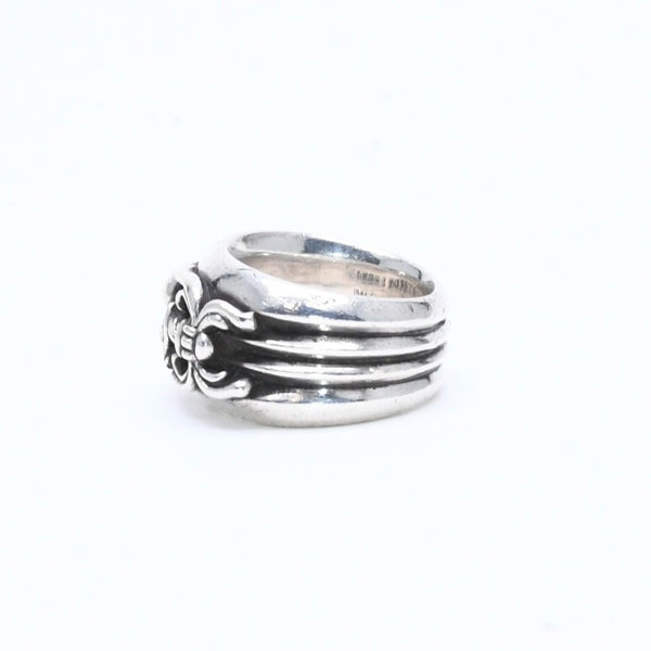 CHROME HEARTS クロムハーツ DAGGER HEART ダガーハート リング 指輪 重量約38.86g サイズ24号 925刻印 シルバー925 美品 中古 4a007981