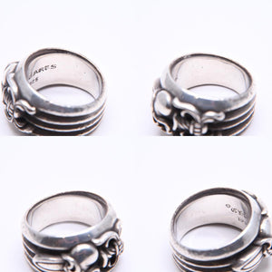 CHROME HEARTS クロムハーツ DAGGER HEART ダガーハート リング 指輪 重量約31.14g サイズ25号 925刻印 シルバー925 美品 中古 4a007980