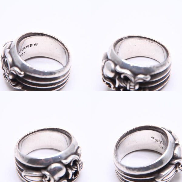 CHROME HEARTS クロムハーツ DAGGER HEART ダガーハート リング 指輪 重量約31.14g サイズ25号 925刻印 シルバー925 美品 中古 4a007980
