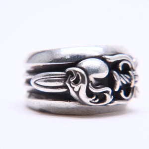 CHROME HEARTS クロムハーツ DAGGER HEART ダガーハート リング 指輪 重量約38.86g サイズ24号 925刻印 シルバー925 美品 中古 4a007981
