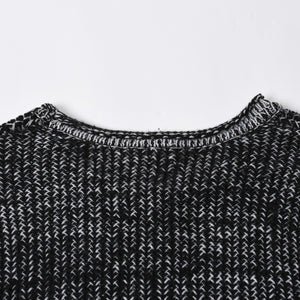 極美品 CHROME HEARTS クロムハーツ Y NOT 袖スターパッチ カシミヤ ニット セーター グレー ブラック サイズM 中古 4a008257