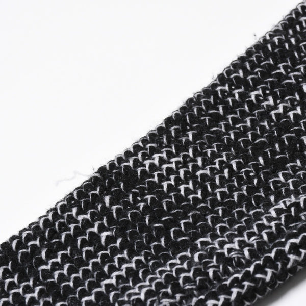 極美品 CHROME HEARTS クロムハーツ Y NOT 袖スターパッチ カシミヤ ニット セーター グレー ブラック サイズM 中古 4a008257