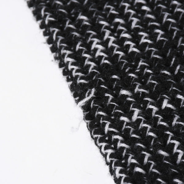 極美品 CHROME HEARTS クロムハーツ Y NOT 袖スターパッチ カシミヤ ニット セーター グレー ブラック サイズM 中古 4a008257