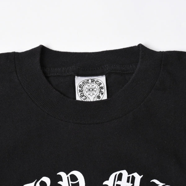Very good condition CHROME HEARTS × A BATHING APE Short sleeve T-shirt Size S Black Used 4a007952