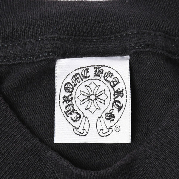 Very good condition CHROME HEARTS × A BATHING APE Short sleeve T-shirt Size S Black Used 4a007952