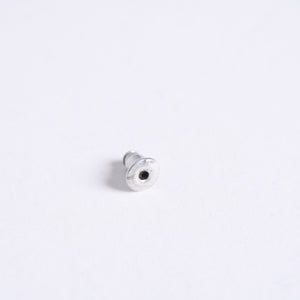 新品同様 CHROME HEARTS クロムハーツ HOOP PLAIN プレーン フープピアス 重量約3.45g 1995/.925刻印 片耳用 シルバー925 中古 4a007955