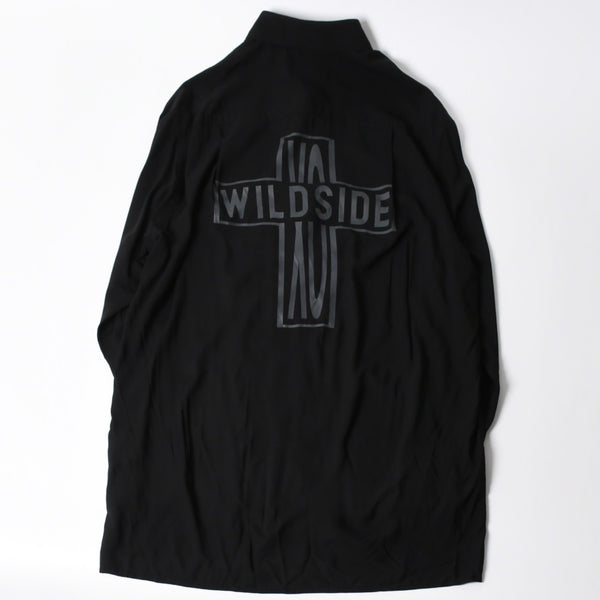 新品未使用品 WILDSIDE × The Weeknd Rayon Shirt YOHI YAMAMOTO ワイルドサイド RAYON SHIRTS SW-B26-205-1-03 レーヨン シャツ 中古 4a008146
